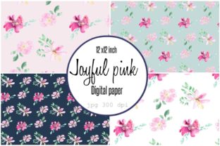 Digital Paper Loose Watercolor Flowers Review