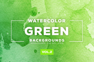 Green Watercolor Backgrounds 2 Review