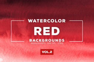 Red Watercolor Backgrounds 2 Review