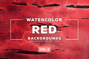 Red Watercolor Backgrounds 3 Review