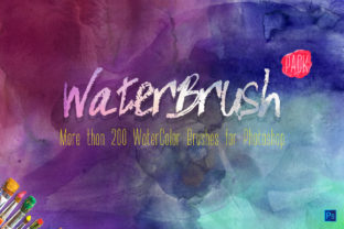 WaterBrush WaterColor Brushes PACK Review