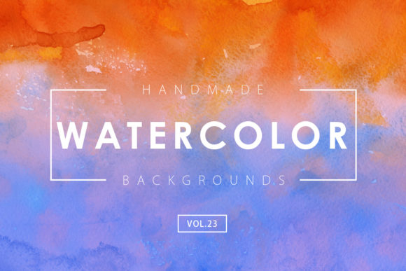 Watercolor Backgrounds 23: A Designer's Review