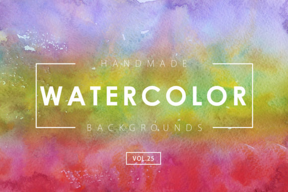 Watercolor Backgrounds 25: A Designer's Review