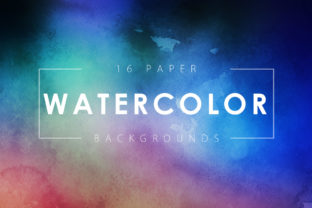 Watercolor Paper Backgrounds for Editorial Design