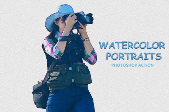 Watercolor Portraits PS Action: A Publisher's Review