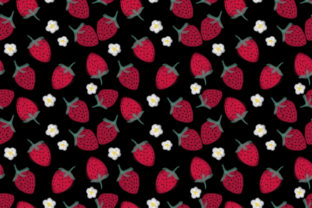 Watercolor Strawberry Seamless Pattern Review
