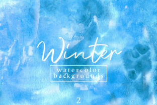 Winter Watercolor Backgrounds 2 Review